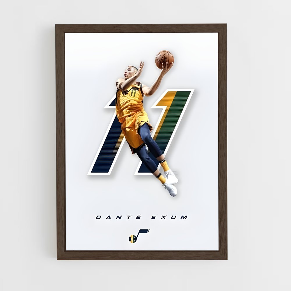 Poster Volée Dorée – affiche Basketball (vue 5)